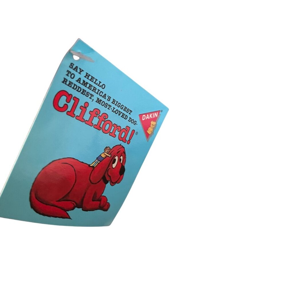 Clifford Hand‎ Puppet The Big Red Dog By Dakin 1990s Plush Toy Red & Black - Picture 3 of 6